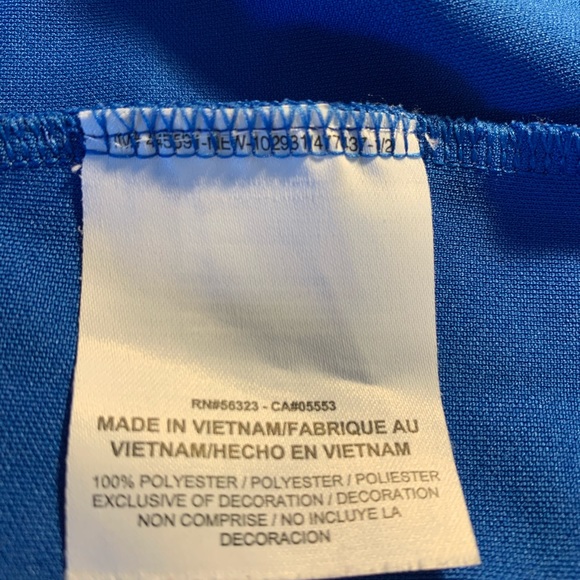 NIKE GOLF TOUR PERFORMANCE BLUE PULLOVER XL - Picture 6 of 6